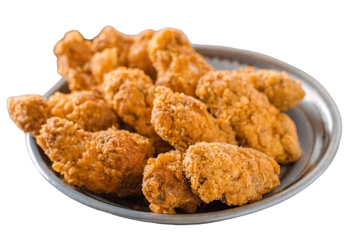 Alitas de pollo crispy crujientes