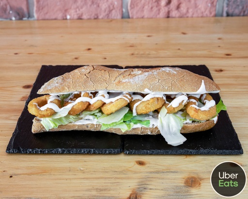 VG Bocadillo de kalamares "Mayonesa de lima y coco"